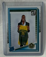2025 Panini Donruss WNBA Rated Rookie Dominique Malonga #89 Seattle Storm