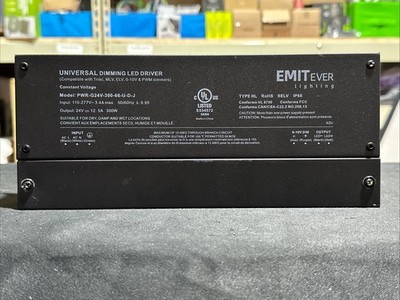 Emitever  Dimmable Led Driver 300W AC 110V-277V DC 24V Transformer Potentiometer