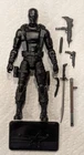 *CUSTOM* G.I. Joe Classified 6" Retro Style Snake Eyes W Accessories Poseable