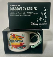 Disney Parks Starbucks Coffee Cup Christmas Ornament DCA Pixar California New