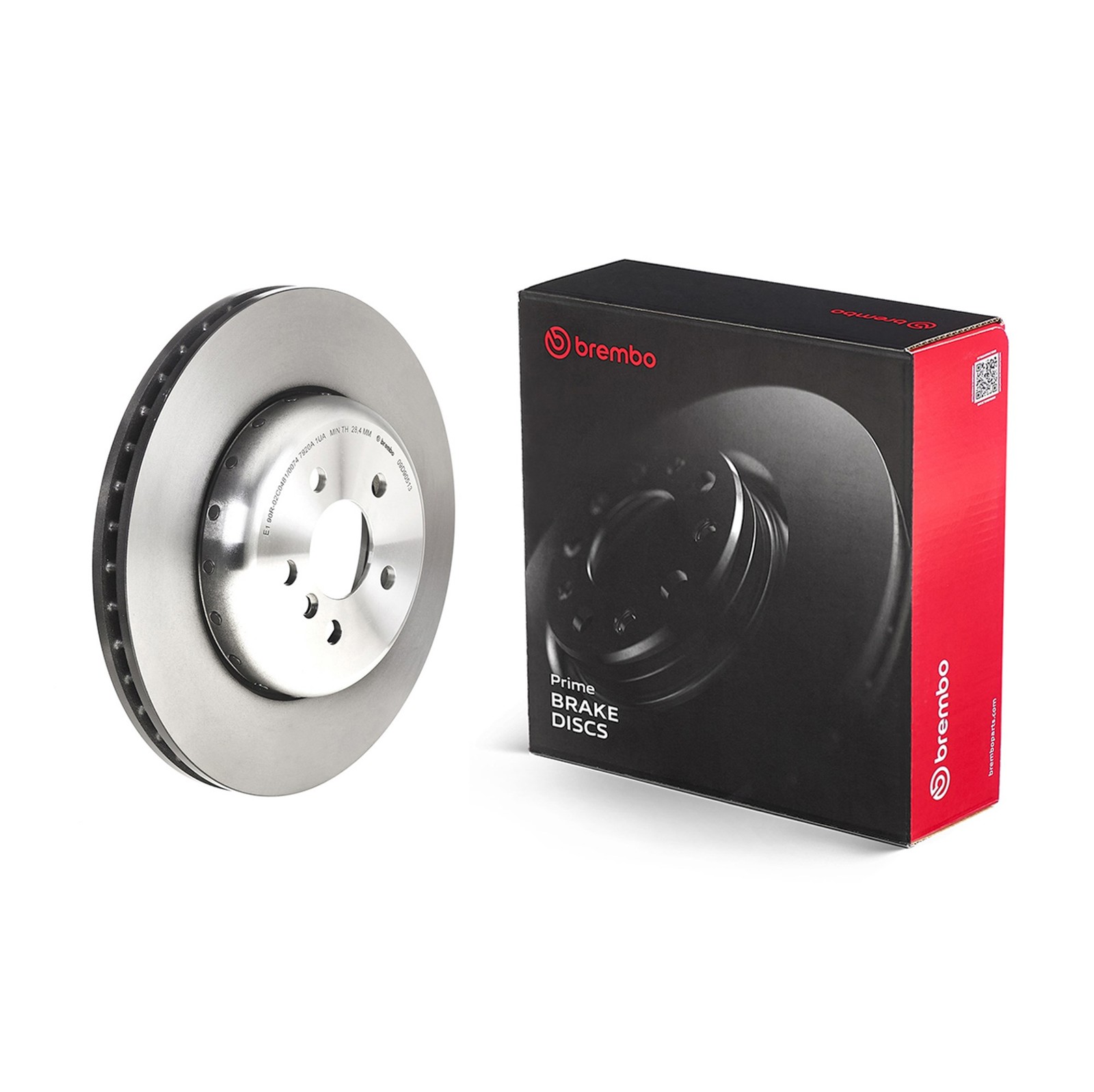 2x Brake Discs Pair Vented fits BMW 540 G30, G31 3.0 Front 2016 on 348mm Set New