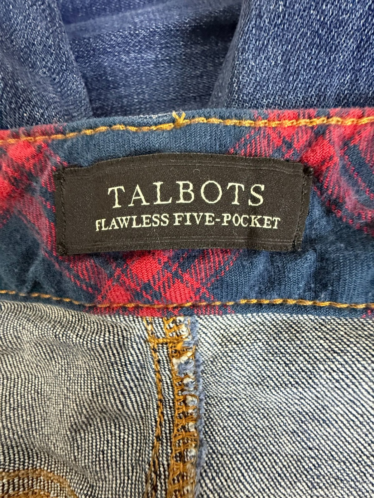 Talbots Women's Distressed Patchwork Five Pocket … - image 8