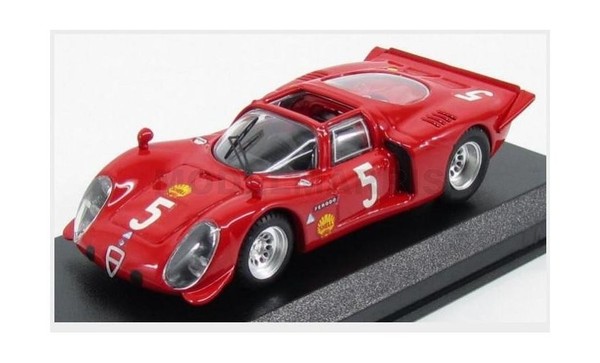 Best-Model 9585 Alfa Romeo - 33.2 Spider N 5 Winner Montlhery 1969 Larrousse - V-image