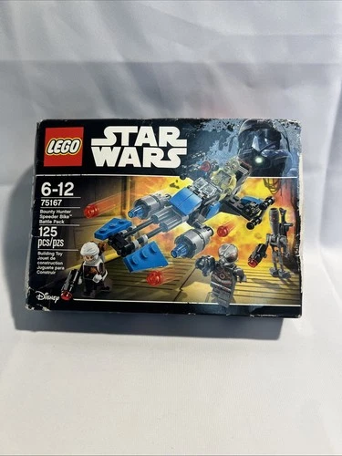 LEGO Star Wars: Bounty Hunter Speeder Bike Battle Pack (75167) Box Damage Sealed