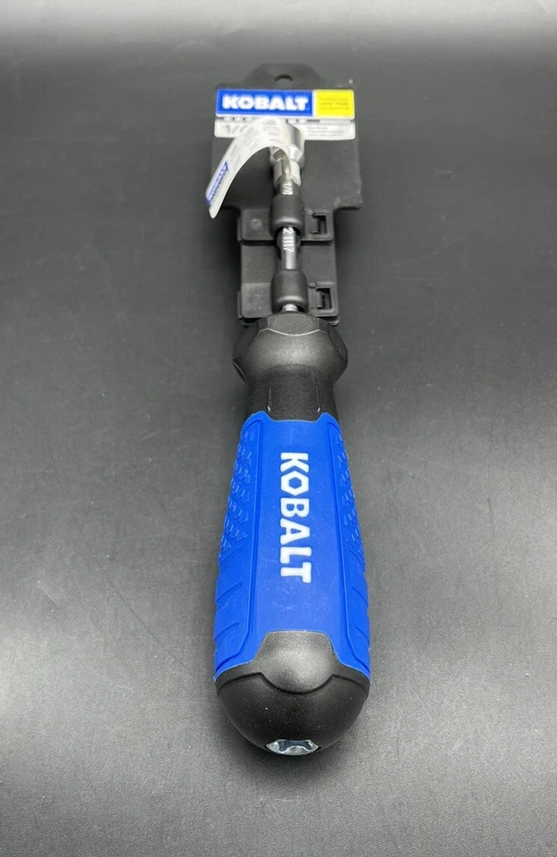 Kobalt 1/4 in 6mm Nut Driver with Rubber Grip 0152722 New Blue Black - Image 4 of 4