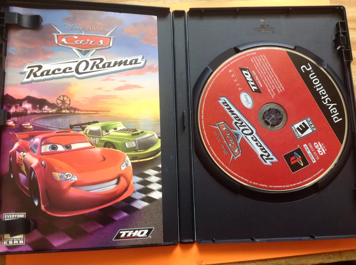 Disney Pixar Cars Race O'Rama (Sony PlayStation 2, 2009) Complete and Tested