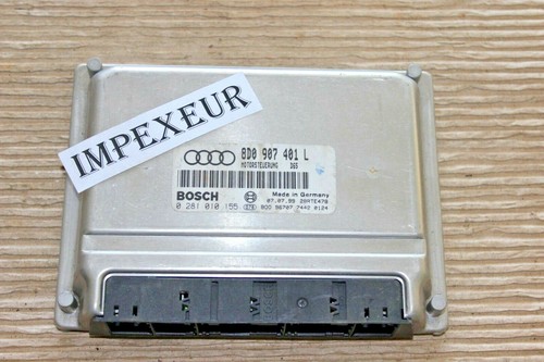 Original Audi Motorsteuergerät ECU 8D0907401L  0281010155