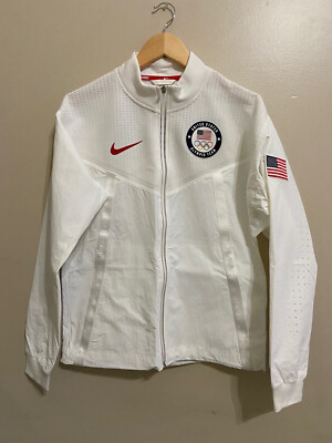 Men's Nike Team USA Windrunner Medal Stand Jacket Olympic CK4552