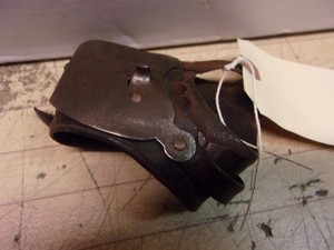 Vintage Cornhusker Corn Husker Glove - Old Leather - Rare!