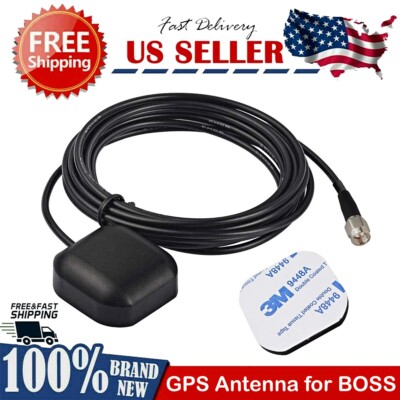 External GPS Antenna SMA Male Plug Active Aerial for Navigation Head Unit