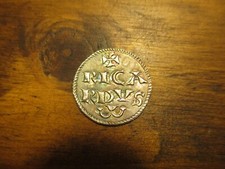 Lingotes Ricardo Corazón de León Denier Cruzados Caballeros Templarios plata 999