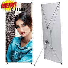 New & Style Premium X-Frame Banner Stand 31½"x72" with Carrying Bag (Frame ONLY)