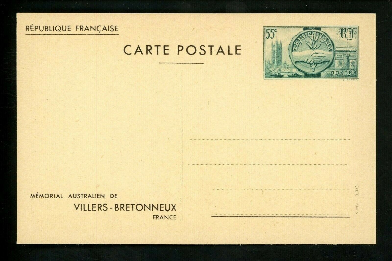 Postal Stationery H&G #127a SET OF 5 France postal card views 1938 Binnenlands op voorraad