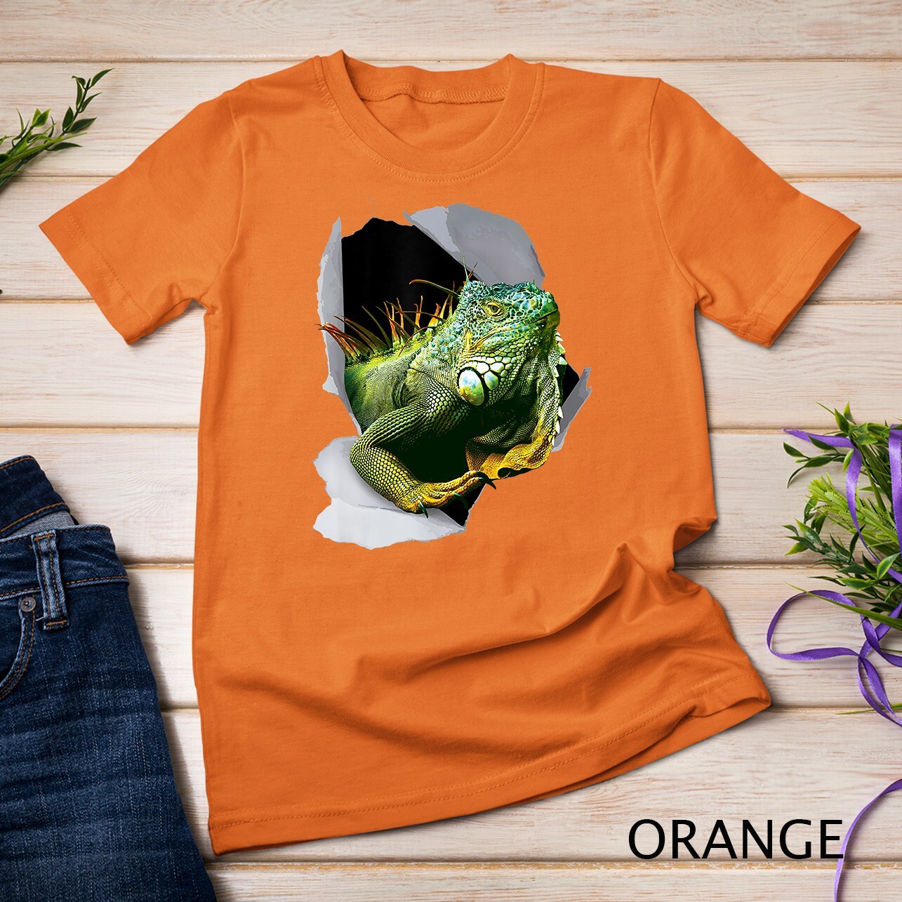 Iguana Tshirt, Funny Lizard Tshirt, Reptile Lover Unisex T-shirt