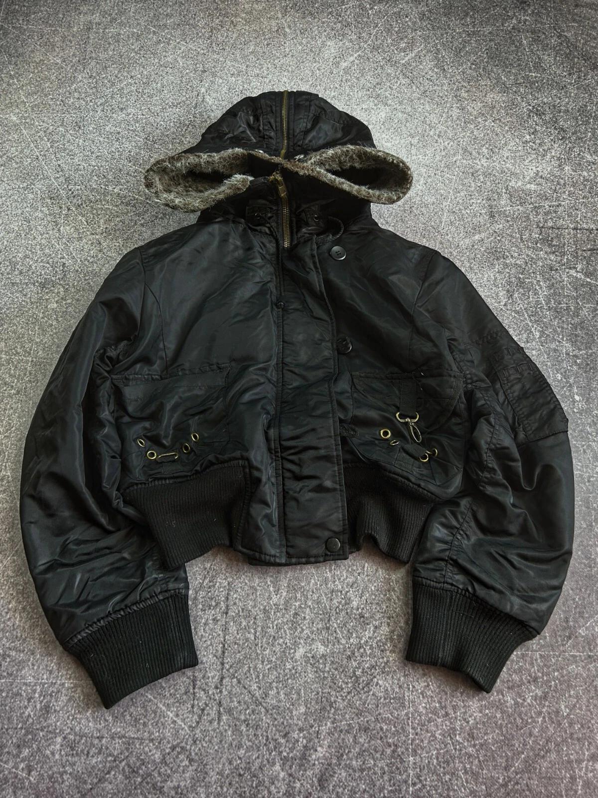 Felpa vintage streetwear Balenciaga Kapital stile giapponese zip cappuccio anni 90 Y2K