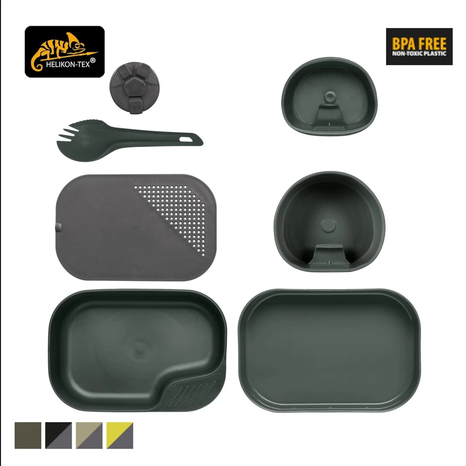 Wildo® Zestaw CAMP-A-BOX Complete Kunststoff Outdoor Camping Becher