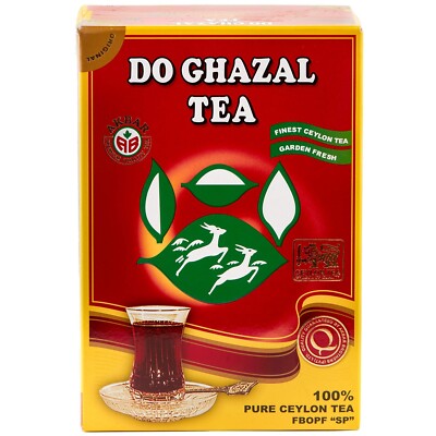 DO GHAZAL TEA GARDEN FRESH %100 PURE CEYLON TEA 16OZ(454G) 