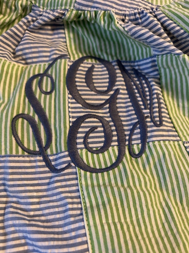 Kelly’s kids sGm Monogram Dress Size 6/7 - Image 2 of 3