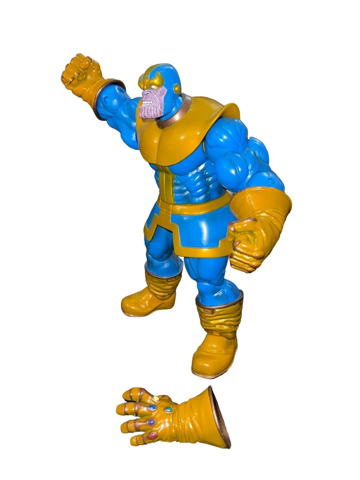 8-дюймовая экшн-фигурка Thanos Toybiz 2005 с перчаткой бесконечности - Изображение 2 из 4
