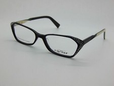 New CAVIAR M 9002 C 24 Black Ivory Limited Edition Austrian Crystal Eyeglasses