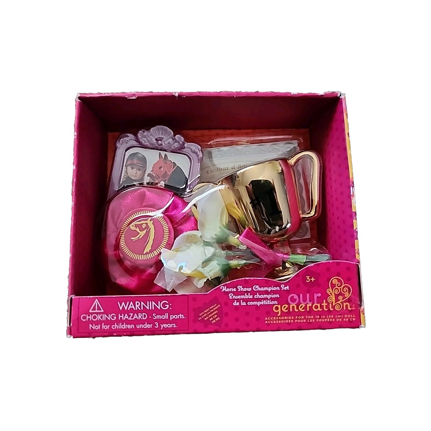 Our Generation Horse Show Champion Set Accessories For 18" D