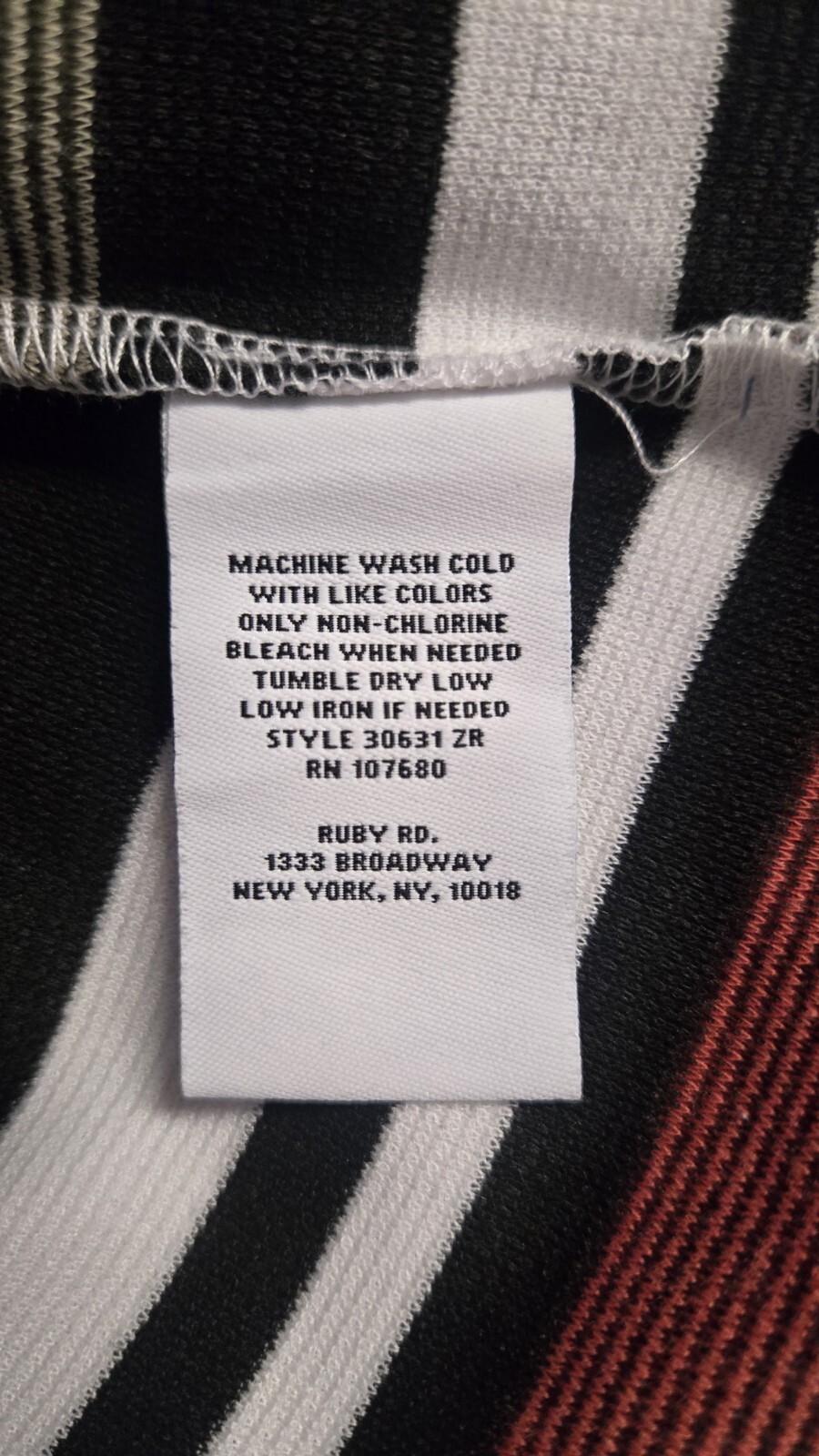 Ruby Rd. Jacket Cardigan 2X Multicolor Striped Te… - image 6