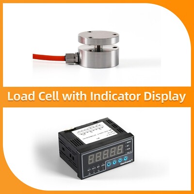 Load Cell Sensor with Indicator Display Test Force Weight Supply AC100-240V