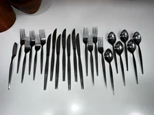 Vtg EKCO Eterna Stainless Flatware 23 pc. LOT Japan PRINCE  Mid Century MCM