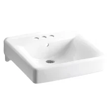Kohler K-2054-0 Bathroom Sink, 20"X18"X7.5", White