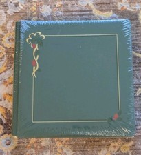 NOS Creative Memories 12x12 Green Holly Christmas Premier Holiday Album 15 Pages