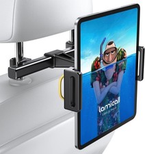 Soporte tablet para auto asiento trasero compatible con Tab 4 a 7 a 13 pulg