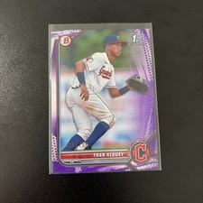 2022 Bowman - Prospects Fran Alduey #BP-39 Purple Pattern Border /199 (RC)