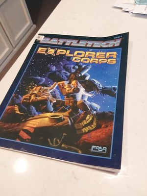 Explorer Corps Battletech Wargaming Sourcebook Fasa 1681 TPB Mechwarrior 1996