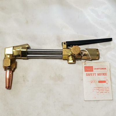 #ad Craftsman Harris 313 54408 Cutting Attachment amp; 6290 0AC Tip Heavy Duty NOS $139.00