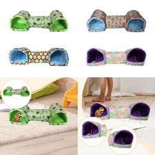 Hamster Tunnel Toy Washable Hide Toy Nest Cage Toys Hideout Guinea Pigs Tunnel