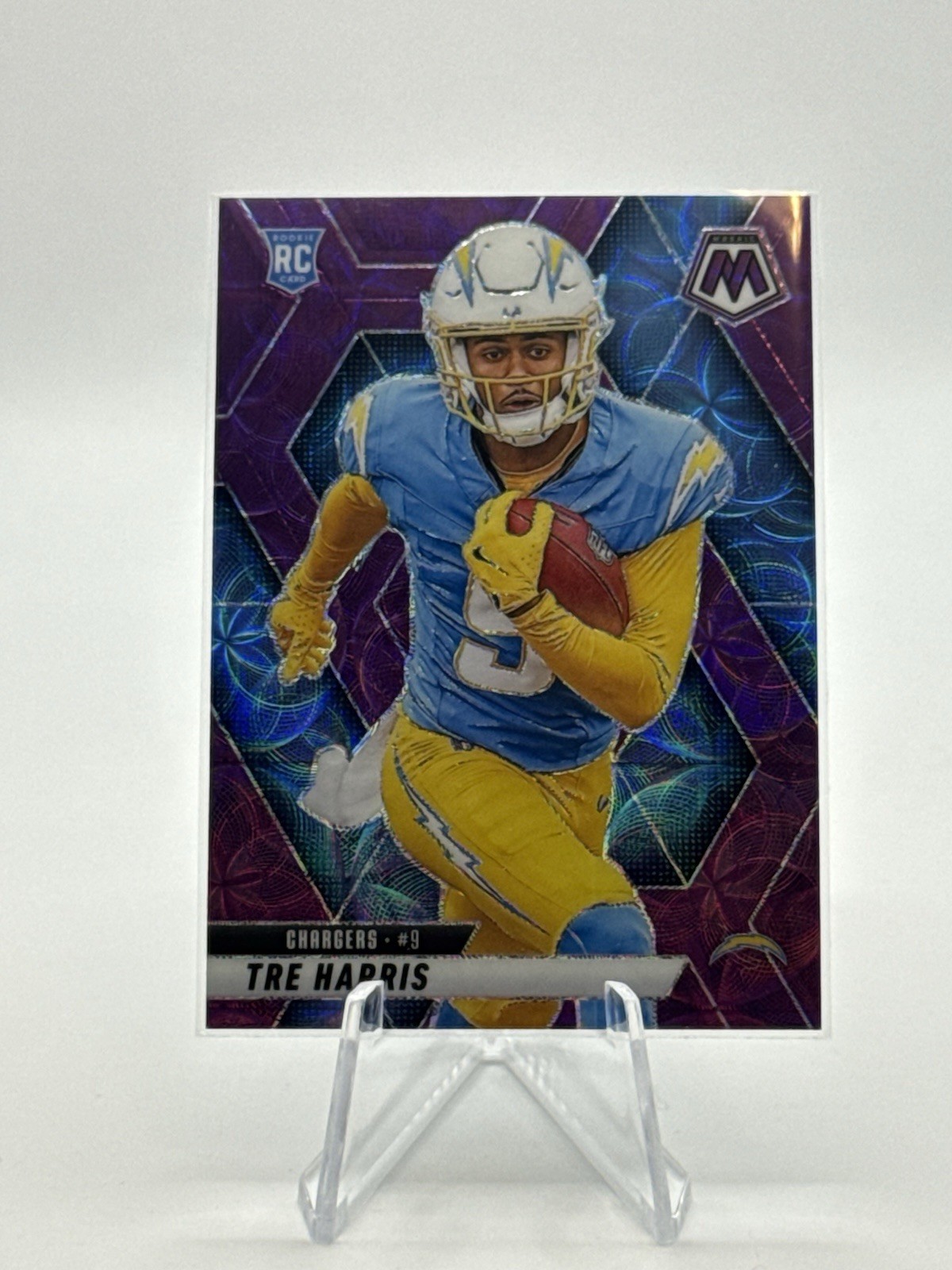 2025 Panini Mosaic #326 Tre Harris Scope Purple