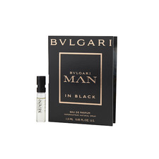 Bvlgari Man In Black 0.05 oz EDP Vial Cologne for Men Brand New