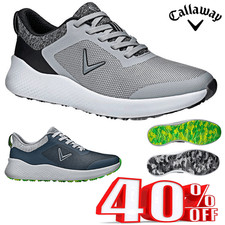 CALLAWAY AEROSTAR GOLF SHOES CALLAWAY MENS SPIKELESS GOLF SHOES NEW NAVY / GREY