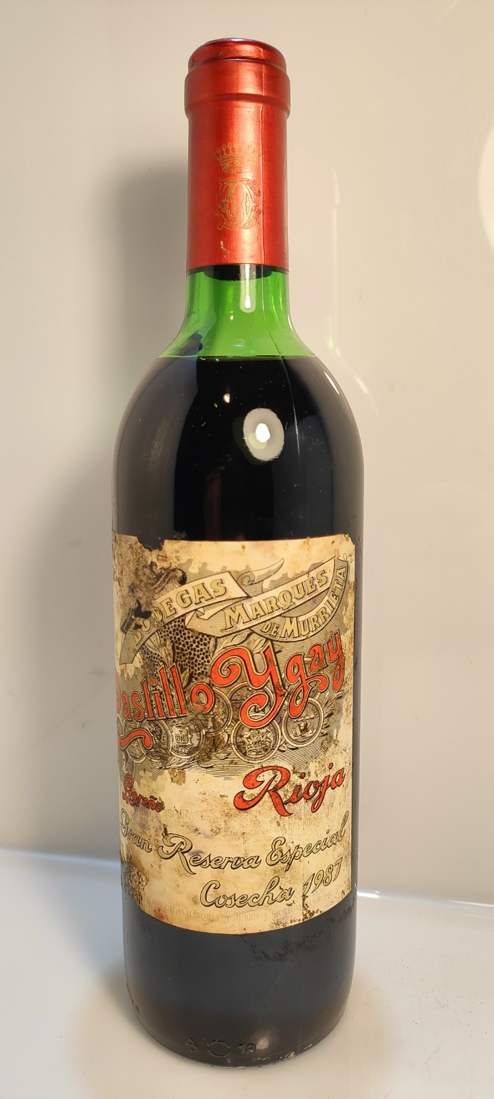 1987 Castillo Ygay Gran Reserva Especial Bodega Marques De Murrieta Rioja España