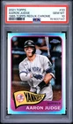 151637147 Aaron Judge 2021 Topps #TH65-33 Chrome 1965 Redux PSA 10