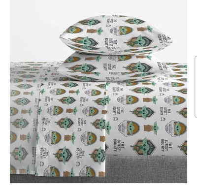 Jay Franko Kids Cartoon 4PC Ultra-Soft Queen Set Flat-Fitted & 2 Pillow Cases