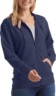 Hanes Damen Shirt M, Navy 