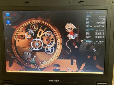 Vintage Toshiba Satellite L35-S1054 Laptop 15.4'' Working