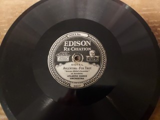 EDISON Record/Atlantic Dance Orchestra../Ernest Stevens' Trio..