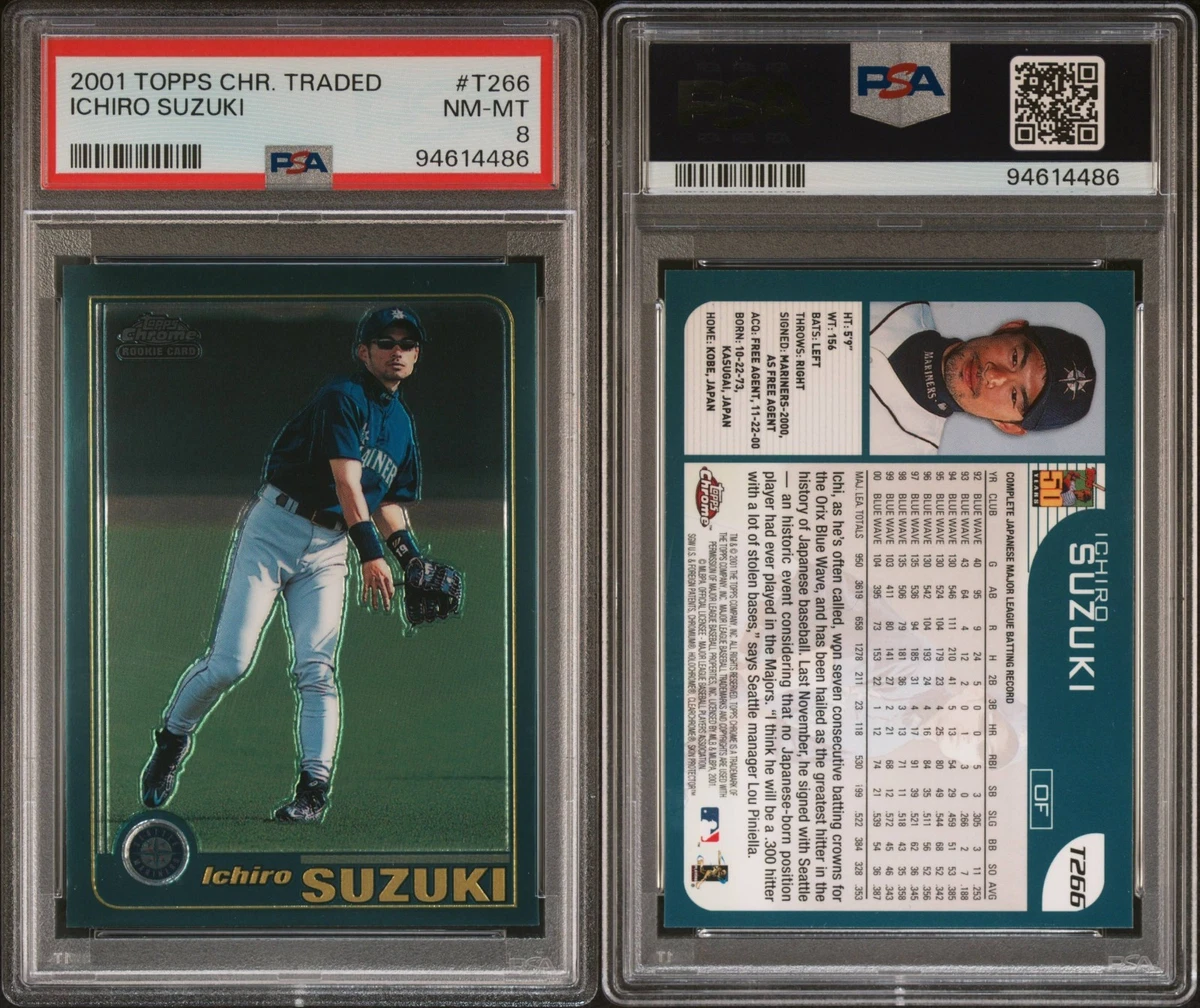 Ichiro Suzuki Rookie Baseball Sports Trading Cards & Accessories