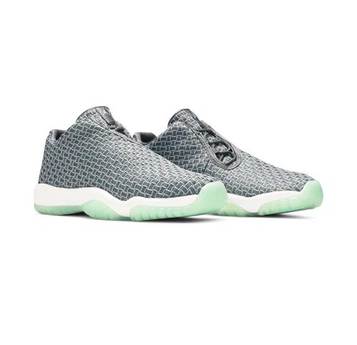 Scarpe basse Nike Air Jordan Future grigio lupo smeraldo rialzo 718948 006 da uomo taglia 8