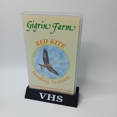 GIGRIN FARM RED KITE FEEDING STATION VHS TAPE - RARE RETRO MOVIE