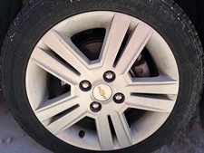 Used Wheel fits: 2015 Chevrolet Spark 15x6 aluminum 5 spoke twin spoke opt RRK G