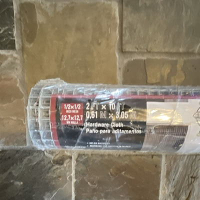 #ad Blue Hawk Hardware Cloth 2ft x 10ft Steel 1 2in Square Mesh 19 AWG $29.99