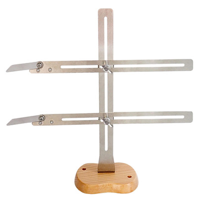 Pottery Throwing Gauge, Stainless Steel Pottery Throwing Stick for Measuring Hei